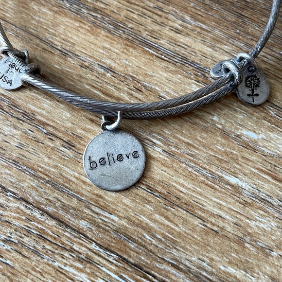 Alex and Ani Believe Charm Bracelet - Picture 2 of 8